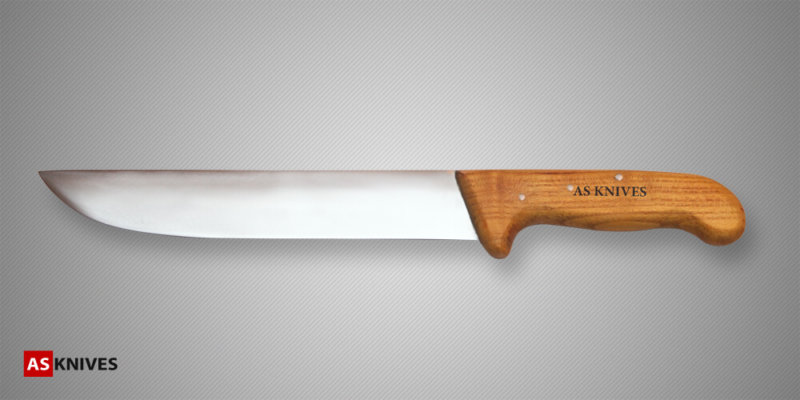 Knife for slaughter with both handles | Alijevic Knives Serbia